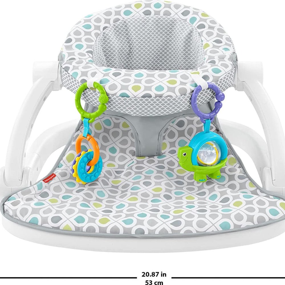 Fisher-Price Portable Baby Chair Sit-Me-Up Floor Seat